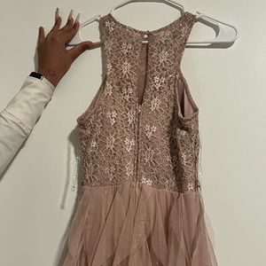 This is a high low dress wore once